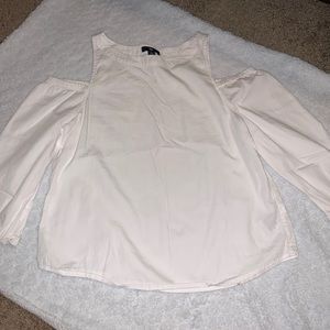 Bare Shoulder Long Sleeve Top